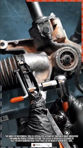 Inner Tie Rod Tool: Removing Rack Steer Neat Safe Precise #tool #tools #innovation