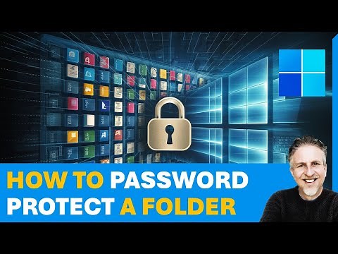 How to Password Protect a Folder in Windows 10 or 11 Home & Professsional Editions
