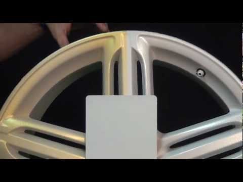 Plasti Dip Metalizers Over White Base - Silver and Gold