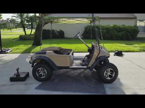 Removing 295cc Robin Engine from 2001 EZGO TXT