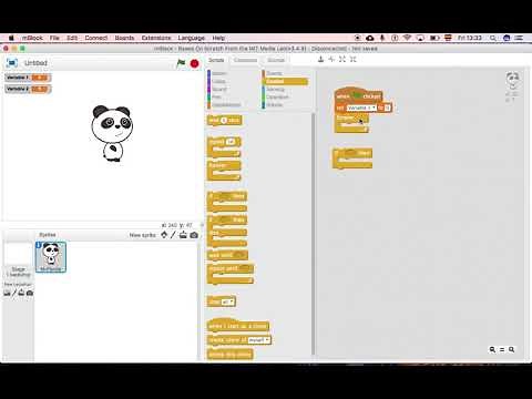 Como Crear Variables en Mblock