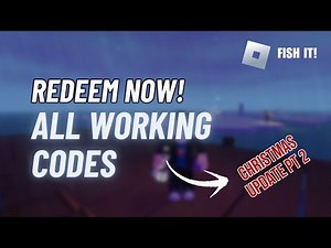FREE REWARDS NOW! - How to Redeem Working Codes in Fish It Roblox Christmas Update Tutorial