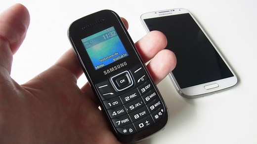 Samsung E1200 Test des 9-Euro-Handys