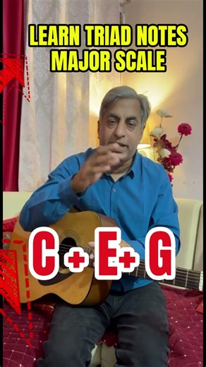 Major Scale Reveals Your Relative Minor #musictheory #guitarlesson #guitarchords