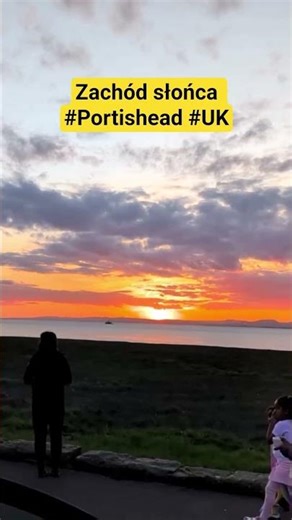 Niedziela w #Portishead #UK #goldenhour #Sunset #TravelUK 🇵🇱 #ZachódSłońca