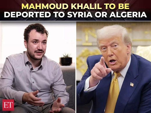 Immigration judge orders Mahmoud Khalil deportation to Syria or Algeria