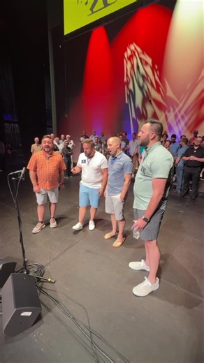45K views · 619 reactions | NAME THAT QUARTET!!! A couple of “ringers” testing the mics for a big show tonight! They’re pretty good! | The Association of International Champions (AIC) | Facebook
