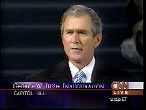 George W. Bush Presidential Inauguration, January 20, 2001