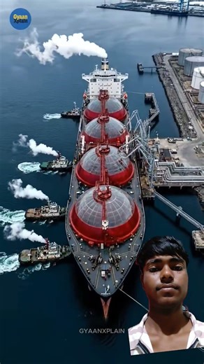 Inside the Massive LPG Ship Unloading Process!#...