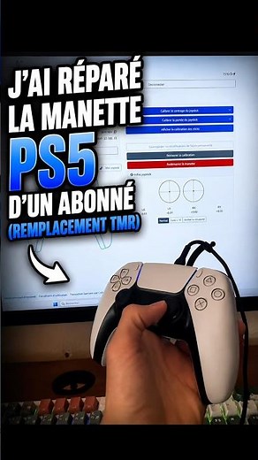 I fixed a subscriber's PS5 controller (TMR replacement) #ps5 #tips #gaming