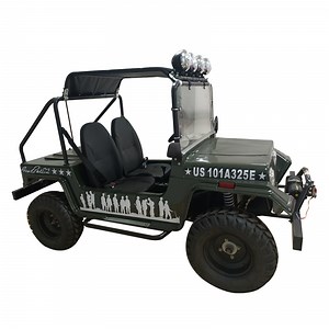 [Hot Item] 2 Seats Mini Jeep All Terrain Quad Bike UTV for Kids and Adults