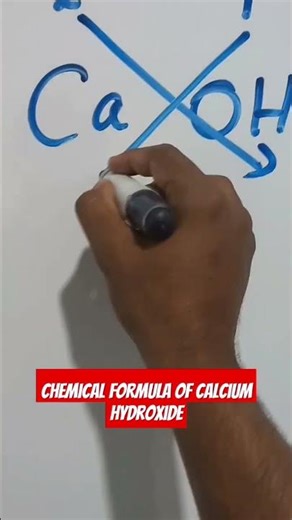 #👍chemical formula of calcium hydroxide#👍