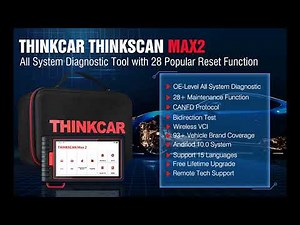 Thinkscan Max2 OE-Level Diagnostic Scan Tool | Features Highlight
