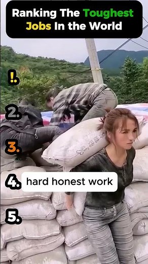 Ranking The Toughest Jobs In The World
