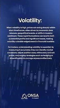 Market Terms 101 – What Is Volatility?