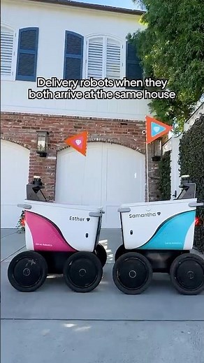The Real Robots of Beverly Hills - The Address | Serve Robotics x Uber Eats