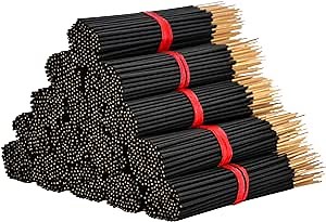 White Musk Exotic Incense Sticks 7 Inch - Bulk 1 Bundle 85 to 100 Sticks - Natural 7" Long Lasting Aroma That Burns for 30 to 45 Minutes.