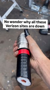 No wonder all these Verizon sites are down. That’s the joke—but this is the reality. Large-diameter coax like 1-5/8″ Heliax doesn’t fail because someone touched it once. Sites go down when terminations are rushed, weather sealing is skipped, connectors aren’t torqued correctly, or water is allowed to migrate into the line over time. Once moisture gets in, loss goes up, VSWR goes sideways, and radios start protecting themselves. Most outages aren’t dramatic failures. They’re slow degradations tha