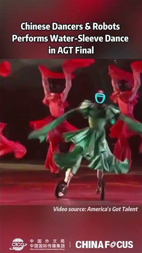 First Chinese team ever to reach the AGT final — and they brought robots dancing in water sleeves