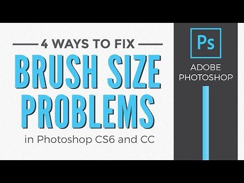 Photoshop Brush Problem - Brush or Cursor is too small - Graphic Design How to