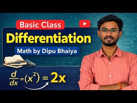L-2 Differentiation basic questions practice jee mains|| math by dipu bhaiya||