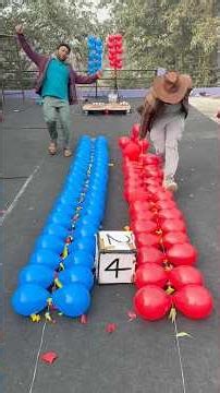 Epic Balloon Popping Challenge - The Unlimited Pop Balloon Challenge Game #shorts