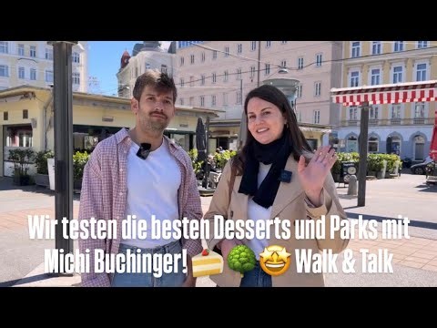 Testing the best desserts and parks with Michi Buchinger! 🍰🌳🤩 Walk & Talk - PART 2