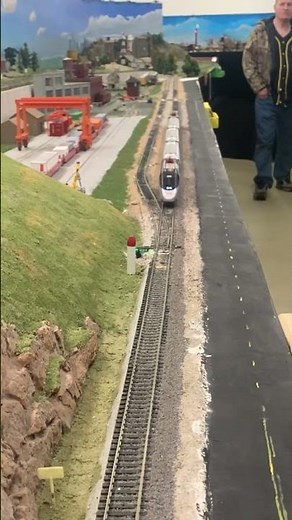 Amtrak Acela Redford Model Railroad Club