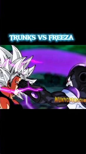 TRUNKS VS FREEZA insane Fight 😡||