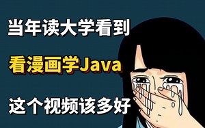 北京大学终于把Java整理成漫画书了，动画教学生动，自学少走弯路，学不会退出IT界！