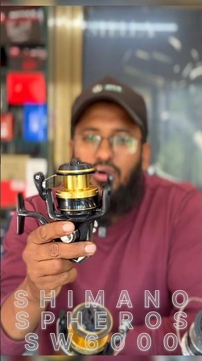 Shimano spheros 6000 sw - best budget reel from Shimano for saltwater fishing . #shimano #fishing