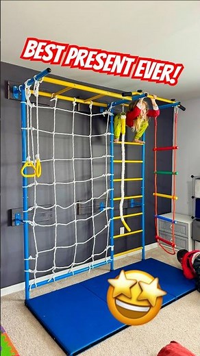 Climb to New Heights with the BEST Indoor Climbing Gym for Kids!