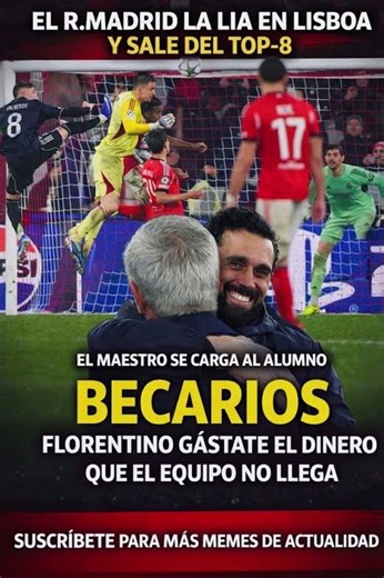 💥 El Real Madrid la lía en Lisboa… y salen los memes 😬