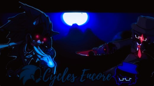 FNF模组：节奏革命cover 曲目： CyclesEncore 《神曲》