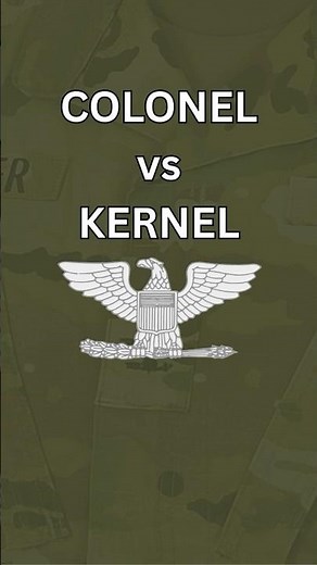 Why is a Colonel pronounced “Kernel”