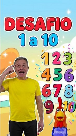 1 to 10 Number Challenge! Counting and learning!!
