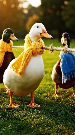 The Duckling is Happy and Active in the Classroom #shortsfeed #shortsvideo