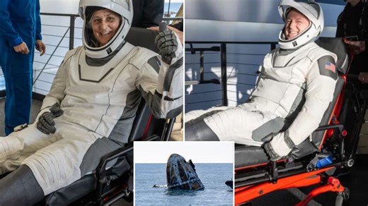 Nasa astronauts face hellish 45-day rehab to recover after Earth return