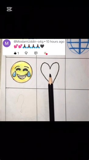 How to Draw a Black Heart Emoji Step-by-Step 🖤✨ | Easy Drawing Tutorial #drawingtutorial#art#drawing