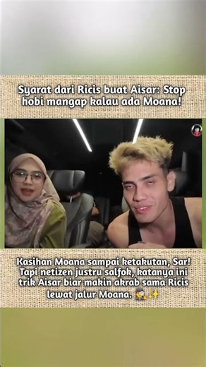 Ricis Larang Aisar Mangap! Moana Sampai Ketakutan? 😱
