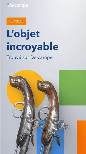 This pair of 18th century pistols will surprise you! 🐶💥 #collection #weapons