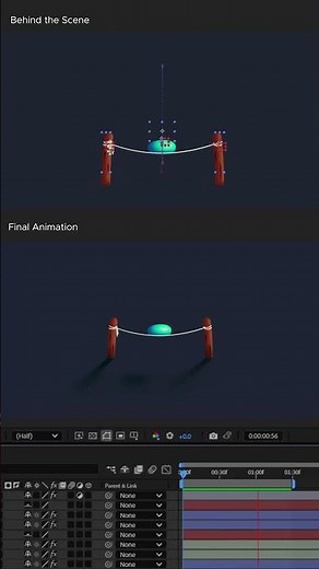 After Effects Elastic Animation Tutorial 🔥 | Smooth Motion Trick