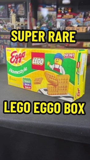 Lego Eggo Waffle box from 2006 🥹 Do you remember these from back in the day? 🧇 I’ve been dreaming of adding one of these to my collection for years, and I’m so grateful that opportunity finally knocked! #lego #leggomyeggo #legomyeggo #eggo #eggowaffles #nostalgia #legocollection #legocollector #legocollectors #rarelego #foodcollection