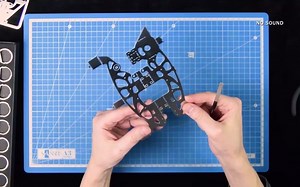 乌克兰态摩Time For Machine-流线型火车拼装模型-拼装视频教程