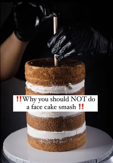 Safety Warning: Avoid Face Cake Smashes for your Birthday!