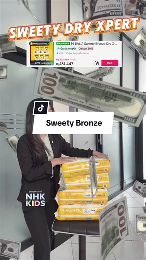 Membalas @araara yg bener kak beda 6 ribu, yuk cek di live sekarang‼️ #sweety #sweetydryxpert #nhkkids #ramadhanekstraseru