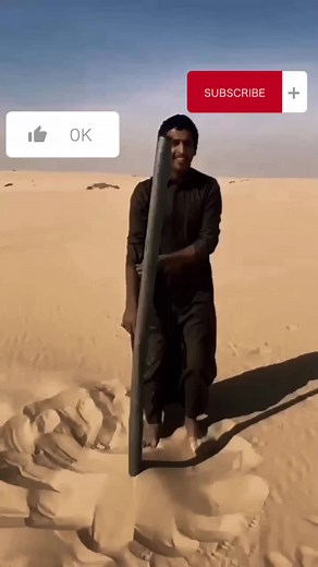 اكبر دوامة في الصحراء 🌪️