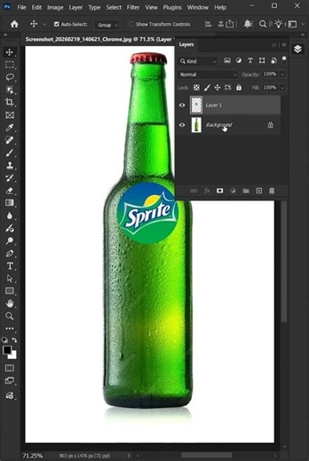 How to Place a Logo in Photoshop #photoshop #shorts