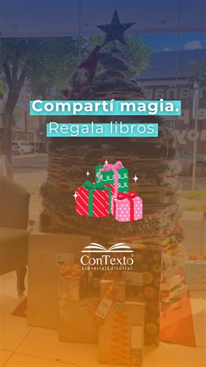 Librería Editorial ConTexto on Instagram: "🎅🏼🎄 Empezamos a sentir las fiestas en Librería Contexto ✨ Durante todo diciembre, cada compra —en nuestros locales de Corrientes y Resistencia, o en la web— viene con un regalo sorpresa para vos! Un detalle pensado para quienes nos acompañan todos los días confiando en nosotros🫶🏼 🎁Esta Navidad… Compartí magia. Regalá libros. 📍Te esperamos Resistencia - H. Yrigoyen 399 Corrientes - 9 de julio 1029 www.libreriacontexto.com.ar #editorialcontexto #na