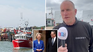 Shellfish exports to EU back on the table, says Rachel Reeves — but fishermen slam 'sell out' Brexit deal | LBC